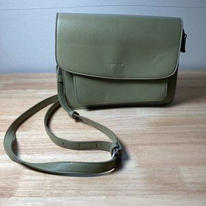Pixie Mood Zoe Crossbody Green Sage Vegan Leather with Adjustable Strap